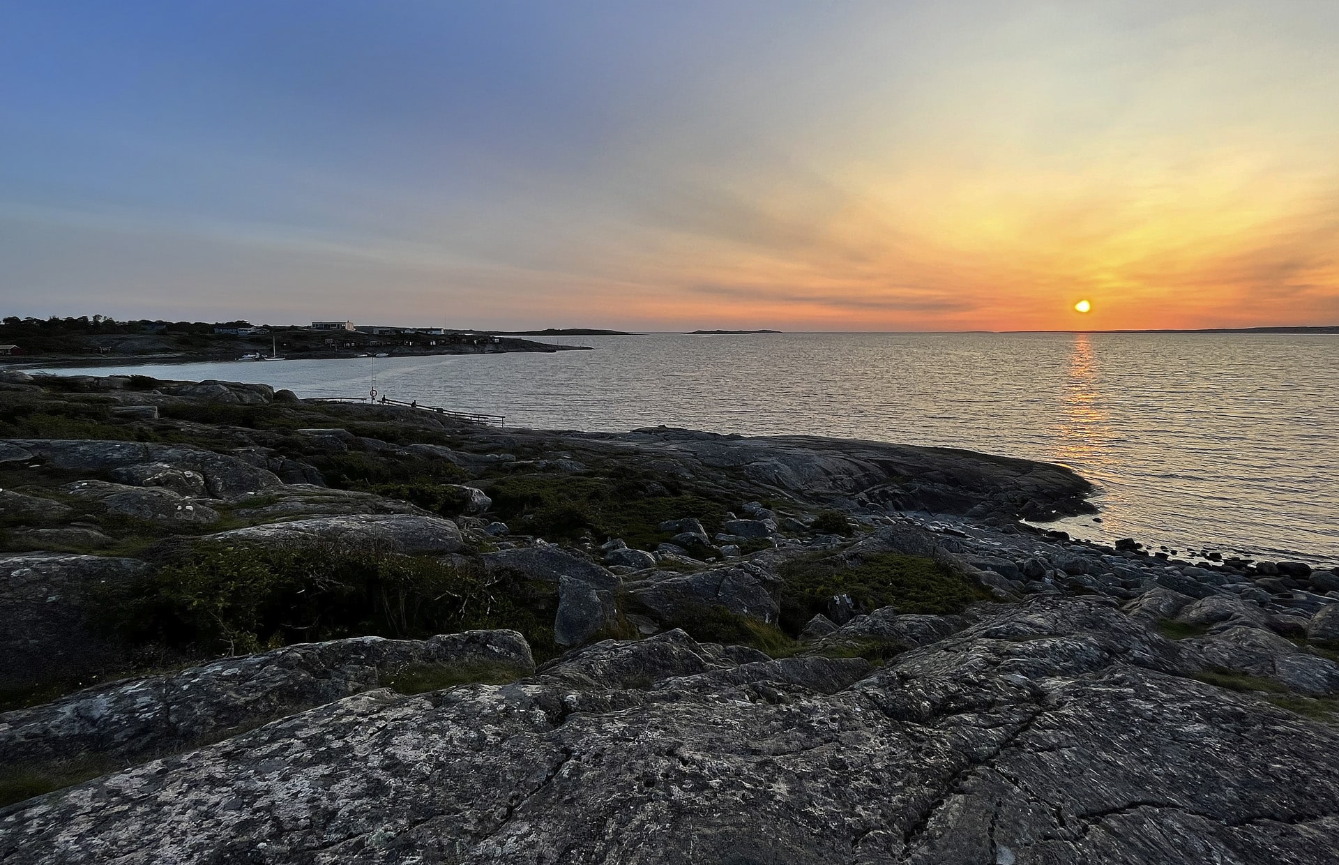 samtalsterapi solnedgång vid havet